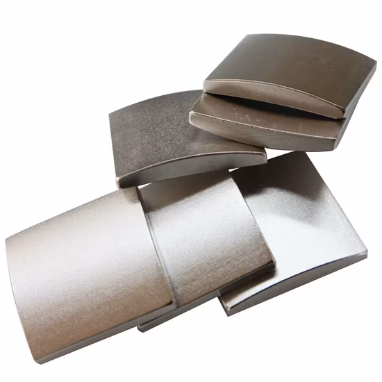 중국 Hight 품질의 아크 NdFeB 자석 제조 모터